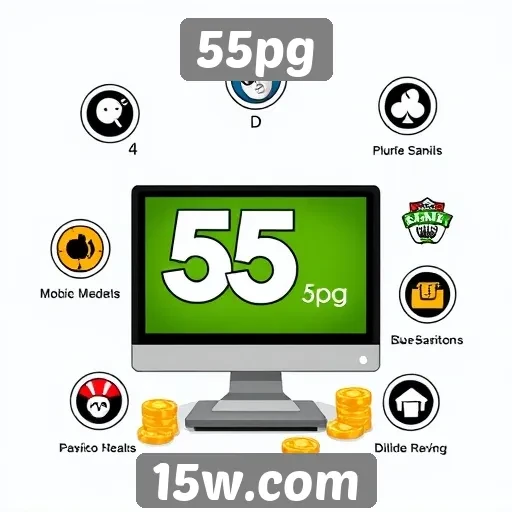 Análise das principais funcionalidades do site 55pg