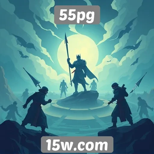 55pg apresenta nova linha de jogos de estratégia